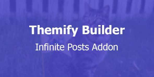 Themify Builder Infinite Posts Addon 3.5.4