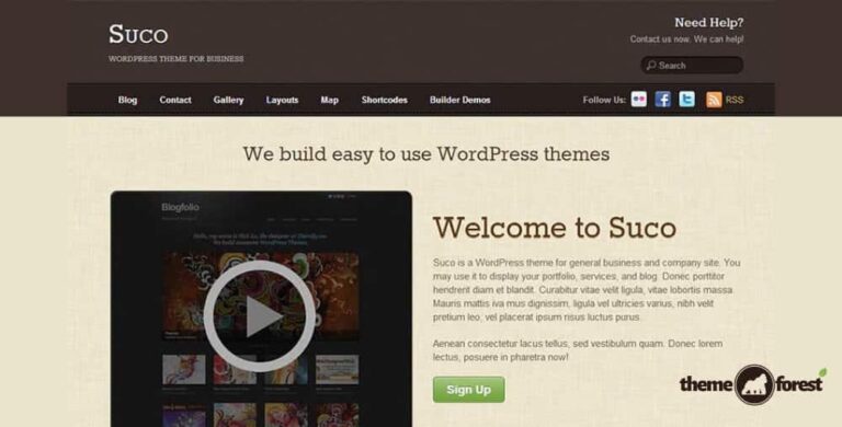 Themify Suco WordPress Theme + Activation 7.5.0