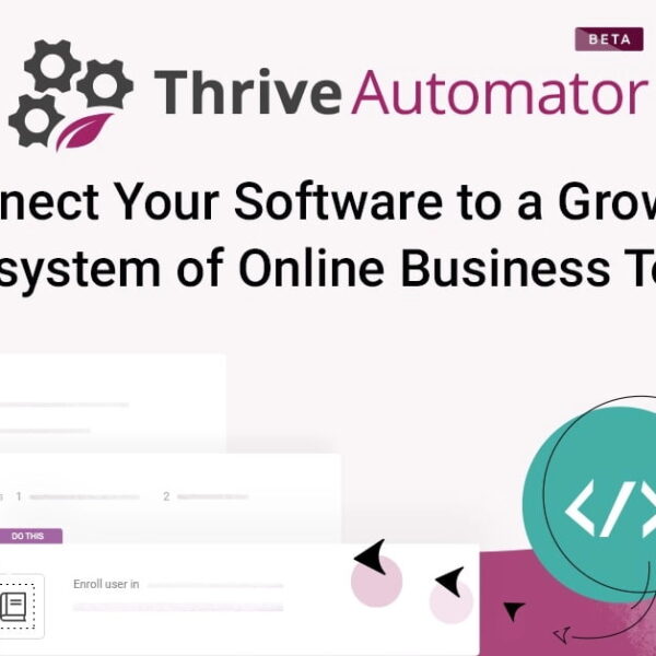 Thrive Automator – Integrate with favorite plugins & email marketing tools! 10.6.1