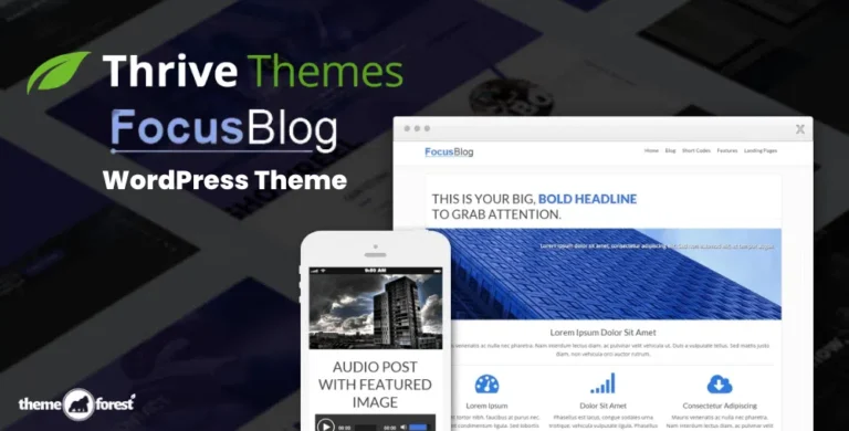 Thrive Themes Focusblog WordPress Theme 2.11.1