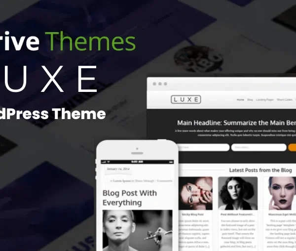 Thrive Themes Luxe WordPress Theme 2.11.1