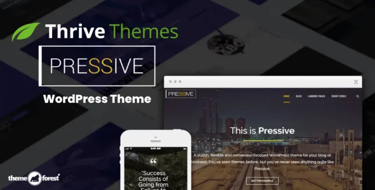 Thrive Themes Pressive WordPress Theme 2.11.1
