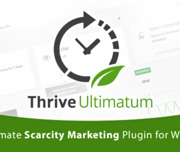 Thrive Ultimatum Scarcity Marketing WordPress Plugin 10.8.6