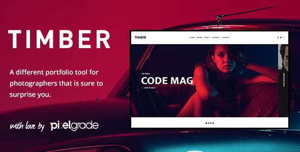 TIMBER Theme – An Unusual Photography WordPress Theme 1.9.3