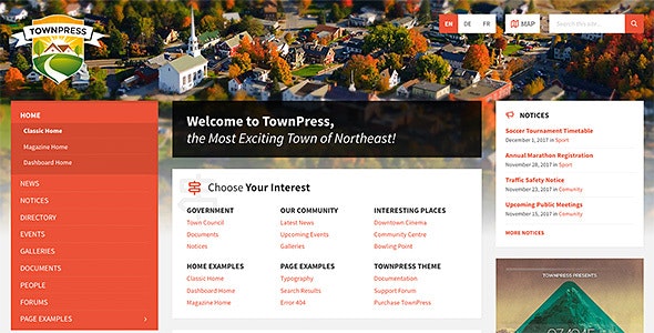 TownPress Theme - Municipality & Town Government WordPress Theme 3.8.12
