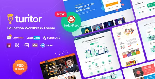 Turitor Theme - Education WordPress Theme 1.5.0