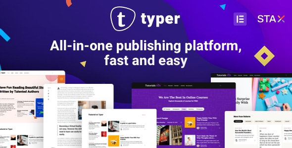 Typer Theme - Amazing Blog and Multi Author Publishing Theme 1.40.0
