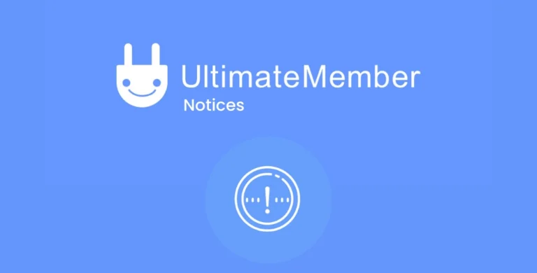 Ultimate Member Notices 2.1.8