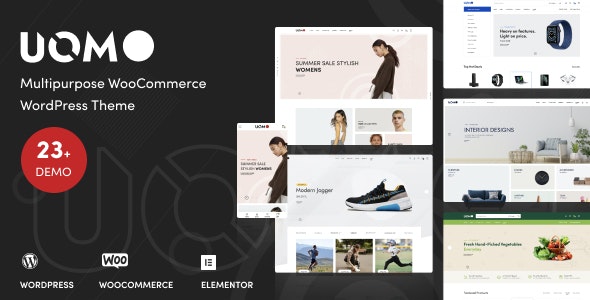 Uomo Theme - Multipurpose WooCommerce WordPress Theme 2.0.34