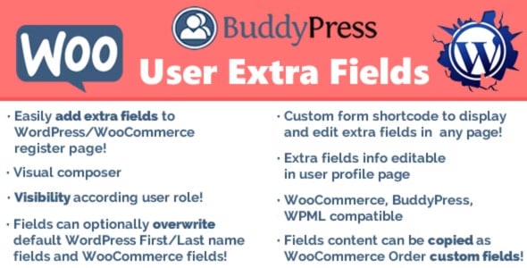 User Extra Fields – WordPress Plugin 17.0
