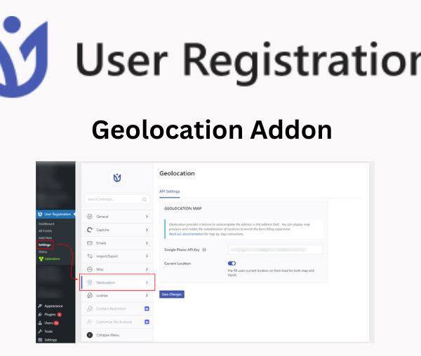 User Registration Geolocation Addon 1.2.2