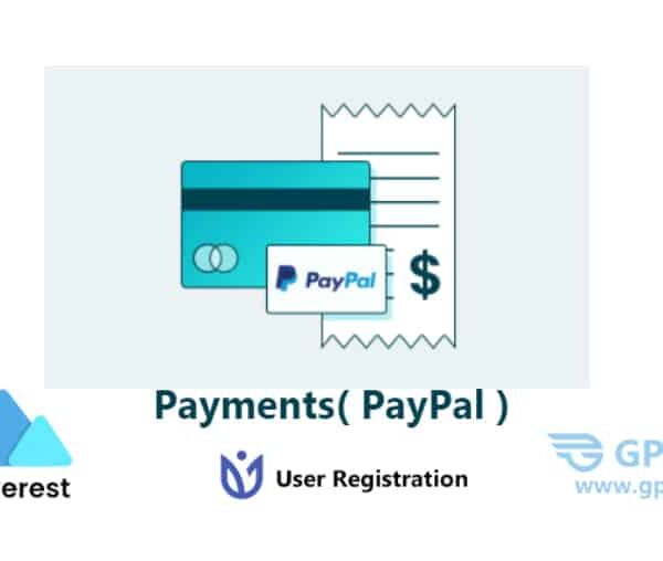 User Registration Payments PayPal Addon 1.5.4