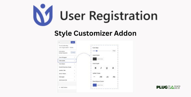 User Registration Style Customizer Addon 1.1.3