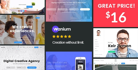 Wanium Theme - A Elegant Multi-Concept Theme 2.0.0