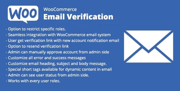 WooCommerce Customer Email Verification Extension 2.9