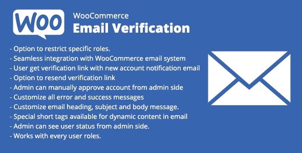 WooCommerce Email Verification 1.9