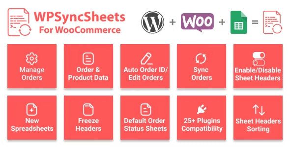 WooCommerce Google Spreadsheet Addon – (Import / Export) 6.9