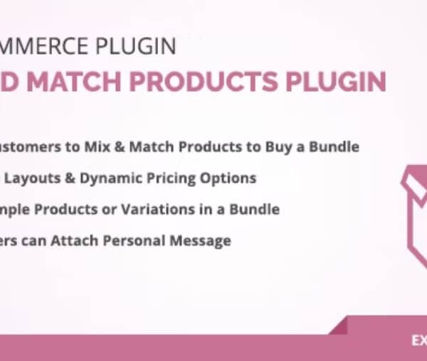 WooCommerce Mix and Match Products Extension 2.8.5