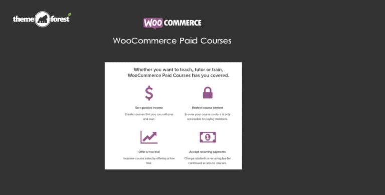 WooCommerce Sensei – Paid Courses 4.25.2.1.24.5