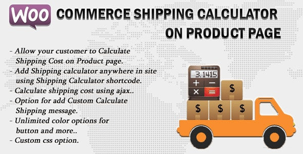 Woocommerce Shipping Cost Calculator On Product Page 3.6