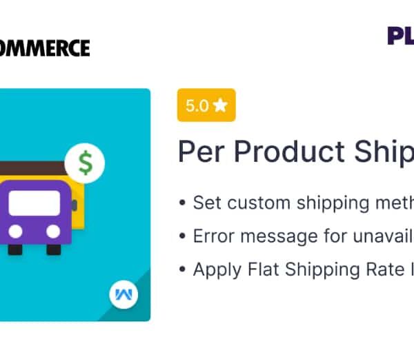 WooCommerce Shipping Per Product – Extension 2.6.1