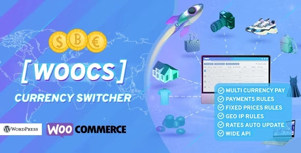 WOOCS - WooCommerce Currency Switcher Professional 2.4.4
