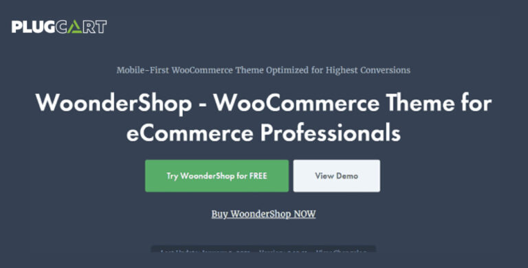 WoonderShop Theme | WooCommerce Theme for eCommerce Professionals 4.2.0