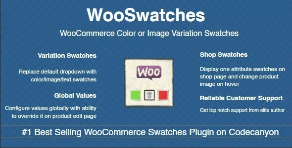 WooSwatches – WooCommerce Color or Image Variation Swatches 7.0.0