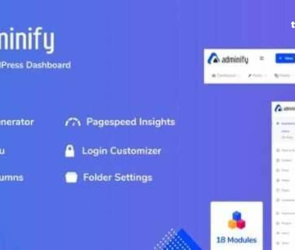 WP Adminify Pro – Toolkit for WordPress Dashboard 4.0.7.8