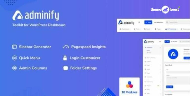 WP Adminify Pro – Toolkit for WordPress Dashboard 4.0.7.8