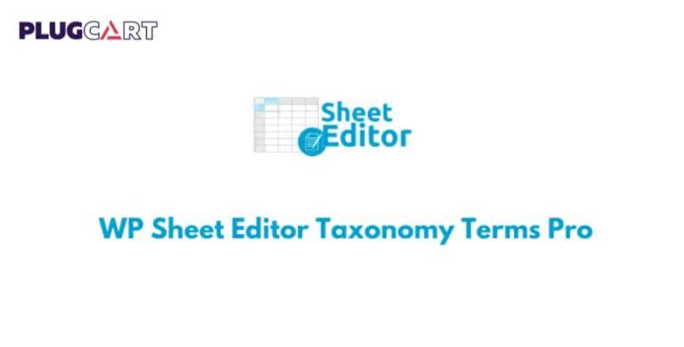 WP Sheet Editor Taxonomy Terms Pro 1.7.23