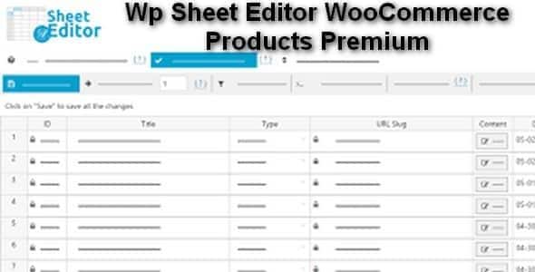 WP Sheet Editor WooCommerce Products Premium Addon 1.8.21