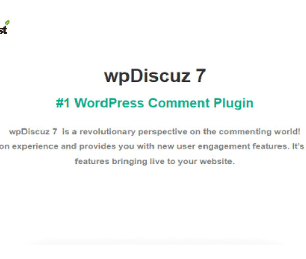 wpDiscuz (Pre-Activated) 7.6.45