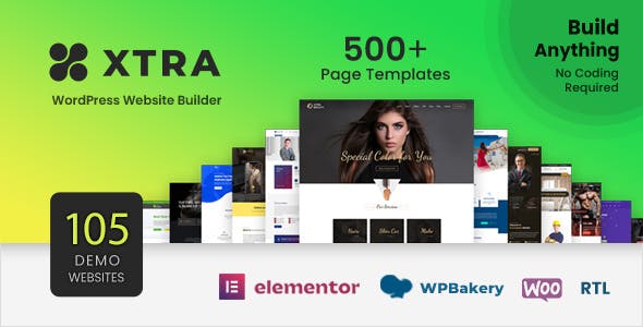 Xtra Theme – Multipurpose WordPress Theme + RTL 5.4