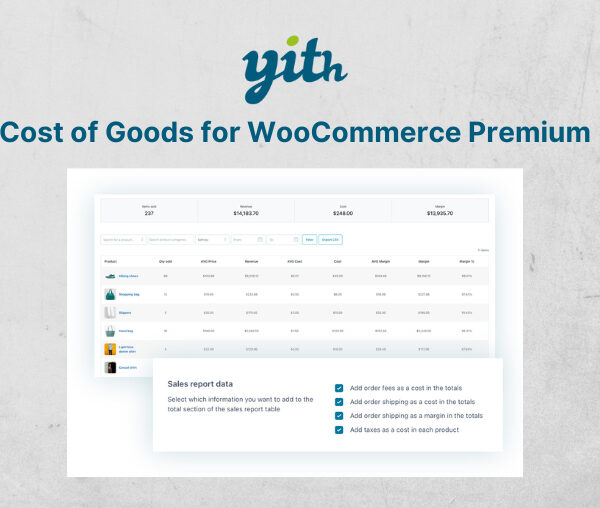 YITH Cost of Goods for WooCommerce Premium 2.21.0