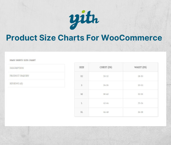 YITH Product Size Charts For WooCommerce Premium 1.49.0