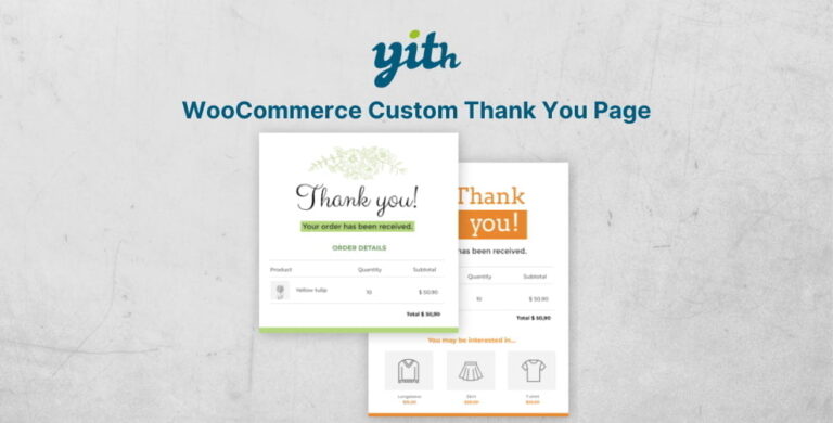 YITH WooCommerce Custom Thank You Page 3.24.0