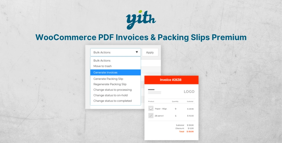 YITH WooCommerce PDF Invoice and Shipping List Premium 4.33.0 YITH WooCommerce PDF Invoice and Shipping List Premium 4.33.0