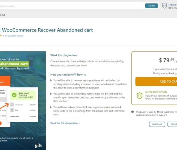 YITH WooCommerce Recover Abandoned Cart 3.14.0