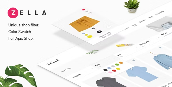 Zella Theme - WooCommerce AJAX WordPress Theme - RTL support 2.2.7