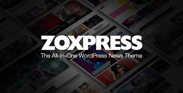 ZoxPress Theme - The All-In-One WordPress News Theme 2.12.1